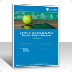 Next Generation High School Assessments
