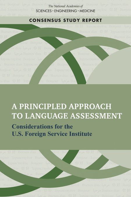 View Report: A principle approach to language assessment