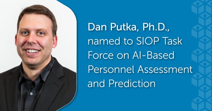 HumRRO’s Dan Putka Gives Back to the Profession through Service on SIOP Artificial Intelligence Task Force