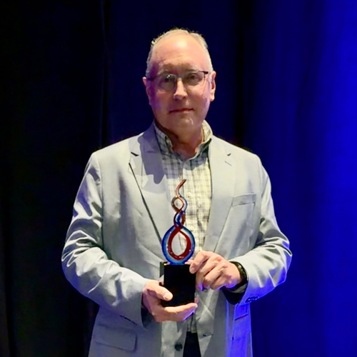 David Dorsey with SIOP award